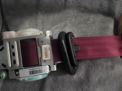 2006 Ford Mustang seat belt  1