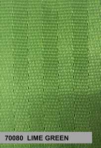Lime Green   Custom Color Seat Belt Webbing Replacement   Color Code 70080