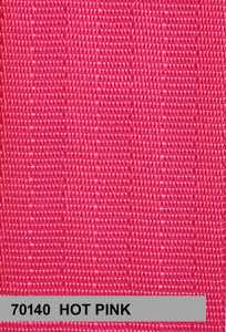 Hot Pink   Custom Color Seat Belt Webbing Replacement   Color Code 70140